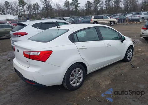 2014 Kia Rio Lx from USA, damaged, VIN KNADM4A3XE6353353